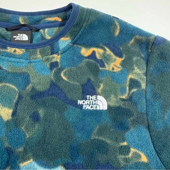 The North Face Polartec Fleece Sweatshirt Camouflage Print - Picture 7 of 9